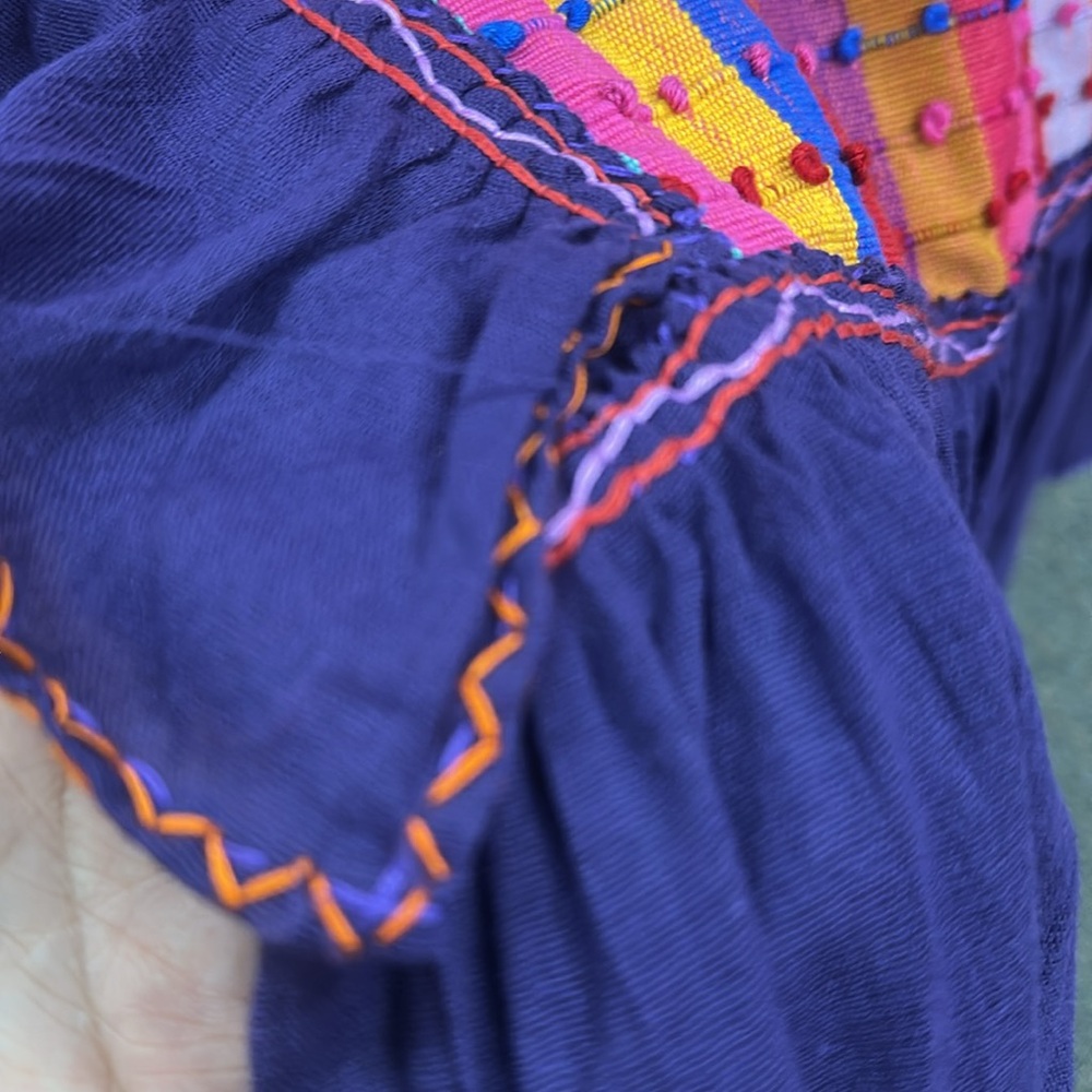 Ruby Ruffled Purple Blouse - Picture 7 of 8